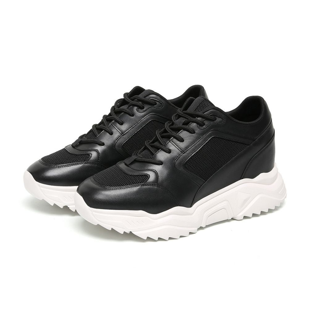 Mr. Coco Black 10cm | Next-Gen Height-Boosting Sneakers (4")