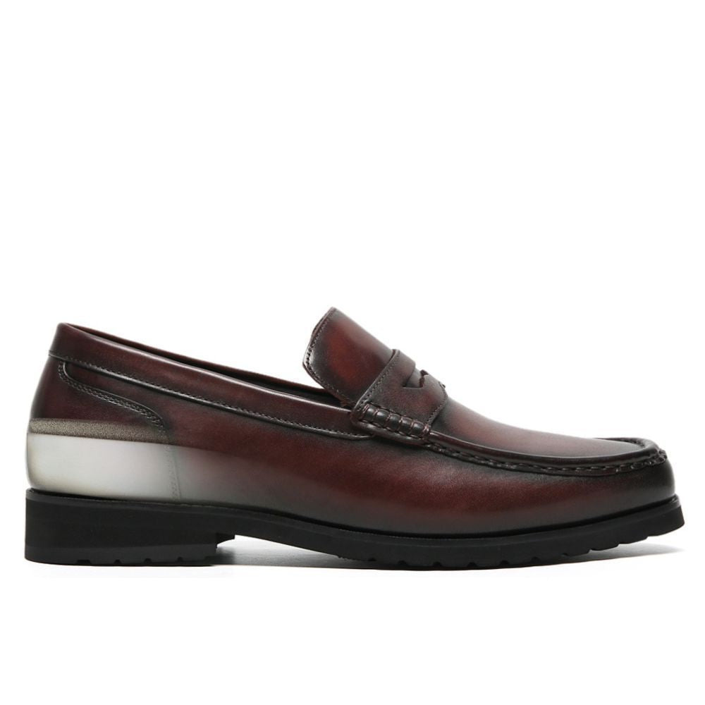 Mr. Dias Brown 6cm | 2.4 Inches Height Boost | Elevator Footwear for Elevator Shoes with Hidden Heels