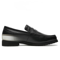 Mr. Dias Black 6cm |  2.4 Inches Height Boost | Dressy Elevator Shoes with Hidden Heels