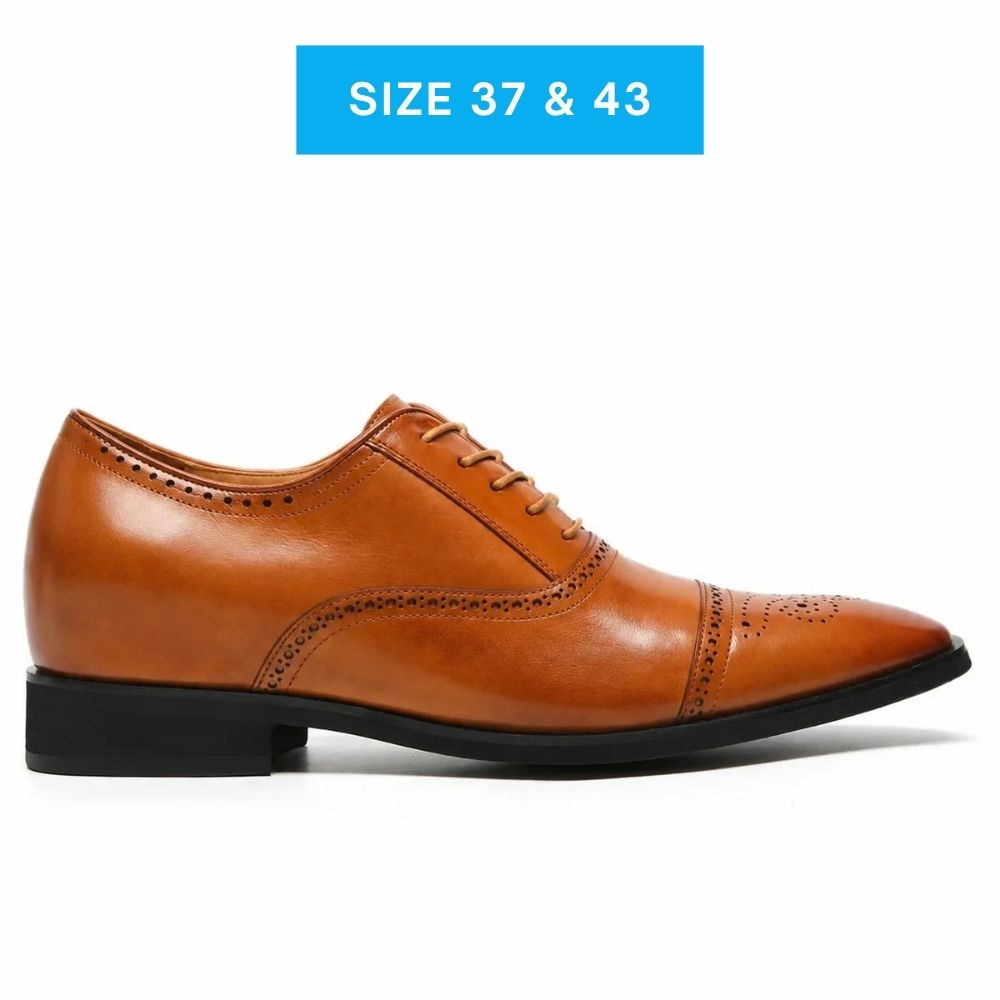 Mr. Dickens 7cm | 2.8 Inches Height Boost | Formal Height Increasing Shoes