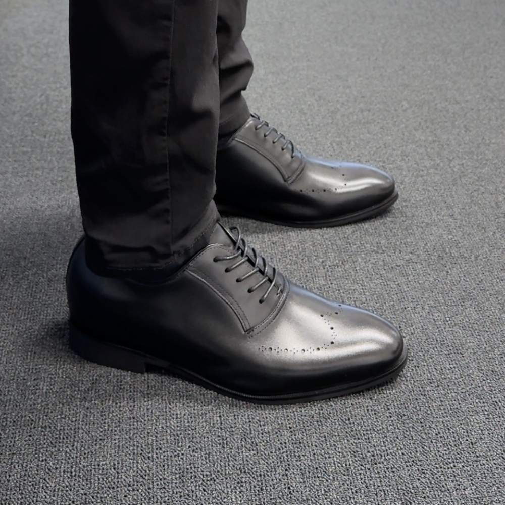 7cm | 2.8 Inches Height Boost | Classic Height Boosting Formal Shoes