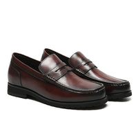 6cm taller hidden heel design for discreet height boost		