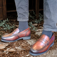 Mr. Dias Brown 6cm | 2.4 Inches Height Boost | Elevator Footwear for Elevator Shoes with Hidden Heels