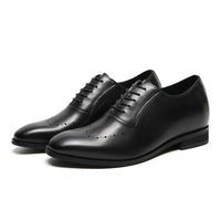 7cm taller classic elevator footwear for men