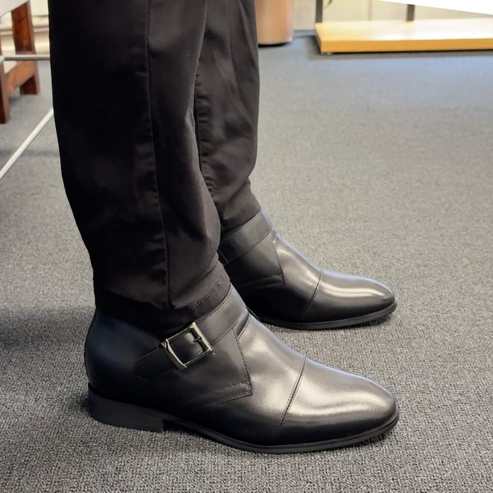 7cm | 2.8 Inches Height Boost | Sleek Height Increasing Boots