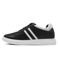 Mr. Ezekiel 6cm Casual Leather Elevator Sneakers