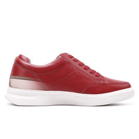 Mr. Federer 7cm | 2.8 inches Red Trendy Height Lifting Sneakers