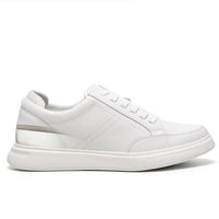 Mr. Federer 7cm | 2.8 Inches Height Boost | Elevator Sneakers for Trendy All White Casual Shoes