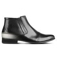 Mr. Ferras Black 8cm | 3.2 inches Taller Formal Elevator Boots