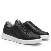 JENNEN Shoes Black Elevator Sneakers