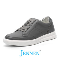 Mr. Federer 7cm | 2.8 inches Dark Grey Height Increasing Casual Shoes