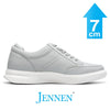 Mr. Federer 7cm | 2.8 inches Light Grey Elevated Kicks for Everyday Style