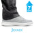 Mr. Federer 7cm | 2.8 inches Light Grey Elevated Kicks for Everyday Style