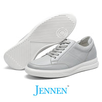 Mr. Federer 7cm | 2.8 inches Light Grey Elevated Kicks for Everyday Style