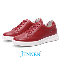 Mr. Federer 7cm | 2.8 inches Red Trendy Height Lifting Sneakers