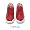 Mr. Federer 7cm | 2.8 inches Red Trendy Height Lifting Sneakers