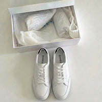 Mr. Federer 7cm | 2.8 inches White Elevated Casual Sneakers for Men