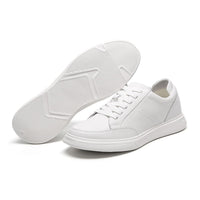 Versatile White Sneakers with hidden heels