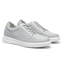 JENNEN Shoes Light Grey Casual Elevator Shoes