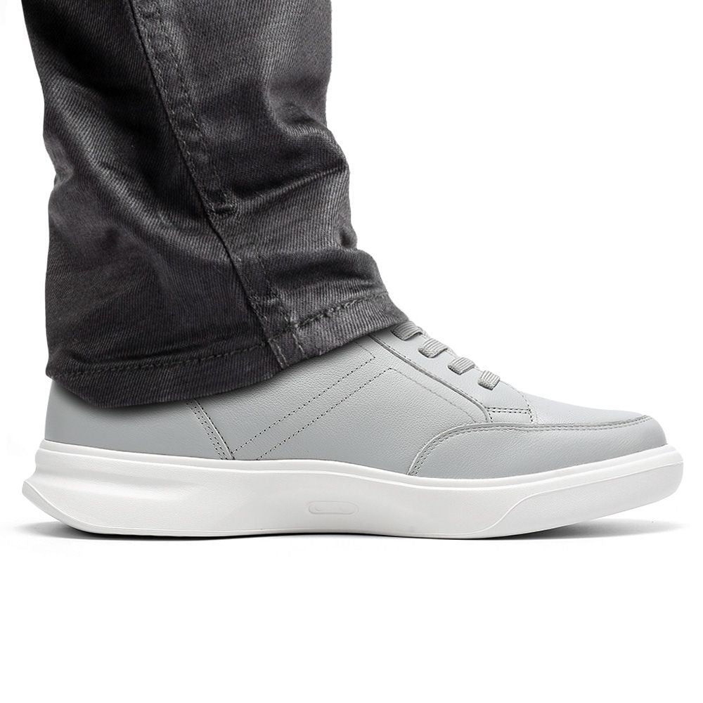 Lowtop Elevator Sneakers in colour light grey