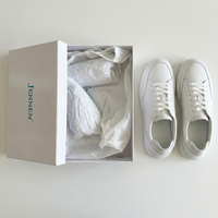 Mr. Federer 7cm | 2.8 Inches Height Boost | Elevator Sneakers for Trendy All White Casual Shoes