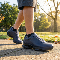 Mr. Paul Navy Blue 7cm | Instant Height-Boosting Kicks (2.8")