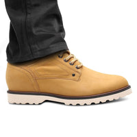 Height Increasing Suede Boots for Men