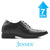 Mr. Gershwin Vegan Black 7cm | 2.8 inches Taller Elevated Shoes