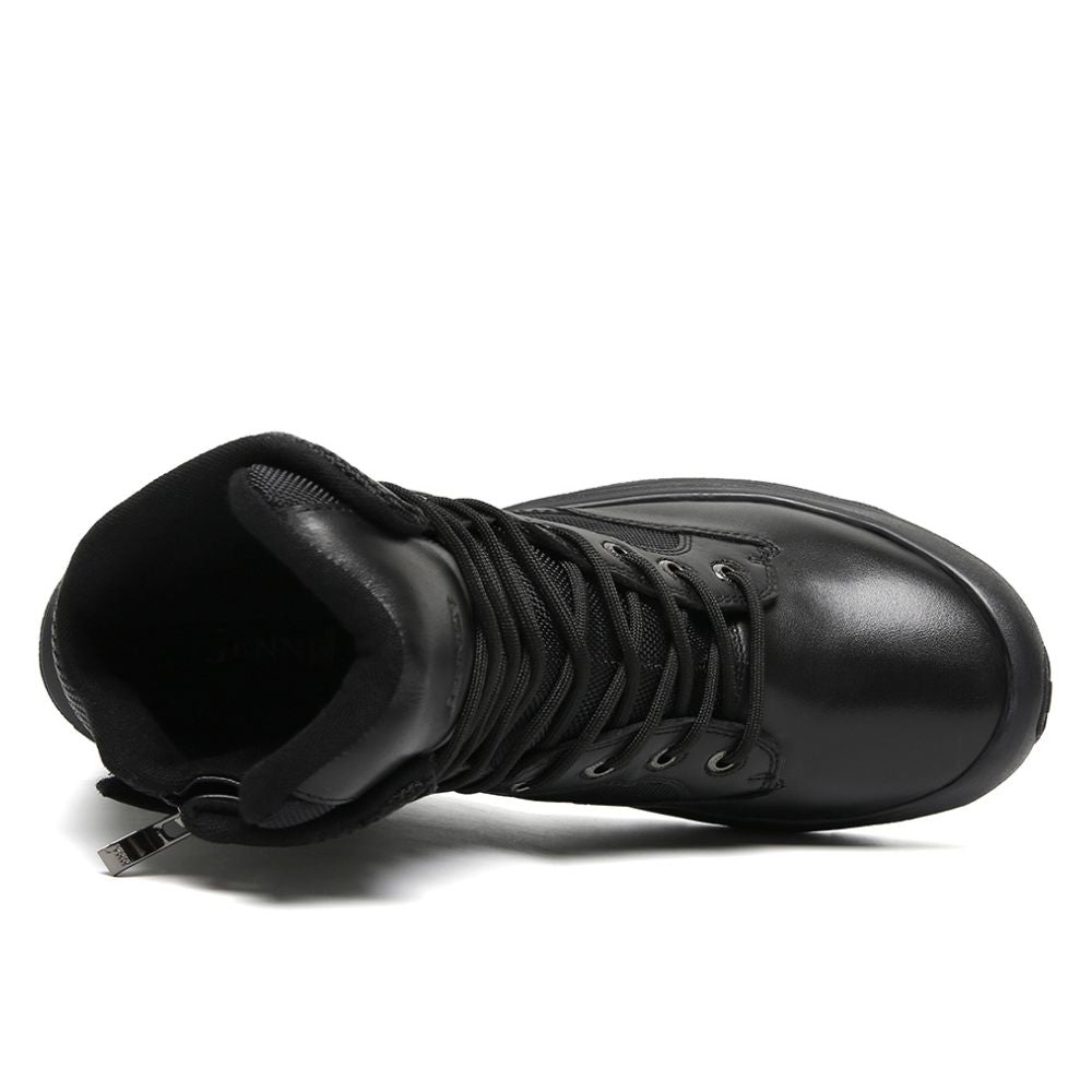 Mr. Goggins Black 8cm | Elite Elevated Tactical Boots (3.2")