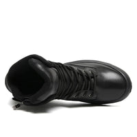 Mr. Goggins Black 8cm | Elite Elevated Tactical Boots (3.2")