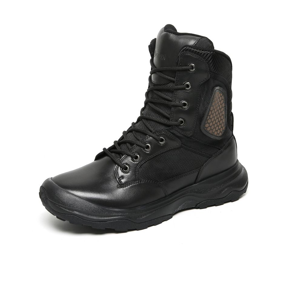 Mr. Goggins Black 8cm | Elite Elevated Tactical Boots (3.2")