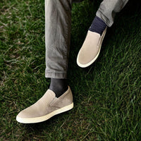 Mr. Schleiger 6cm | 2.4 Inches Height Boost | Slip-On Casual Elevator Shoes