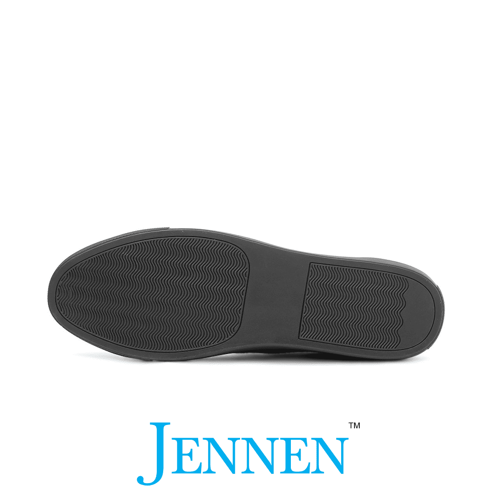 Mr. Jackie 7cm | 2.8 inches Black Taller Casual Elevator Suede Sneakers