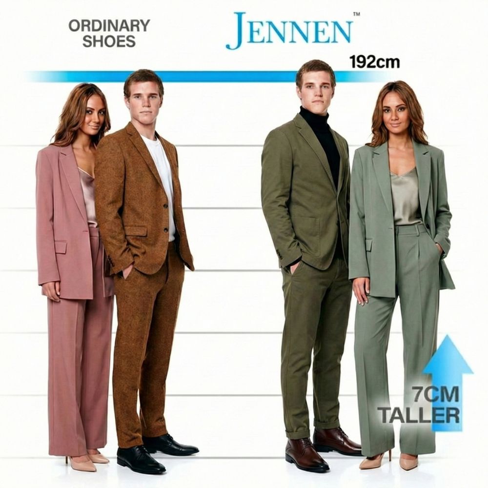 Mr. Hemingway 7cm| 2.8 Inches Height Boost | Elevator Boots for Stylish Height Increase