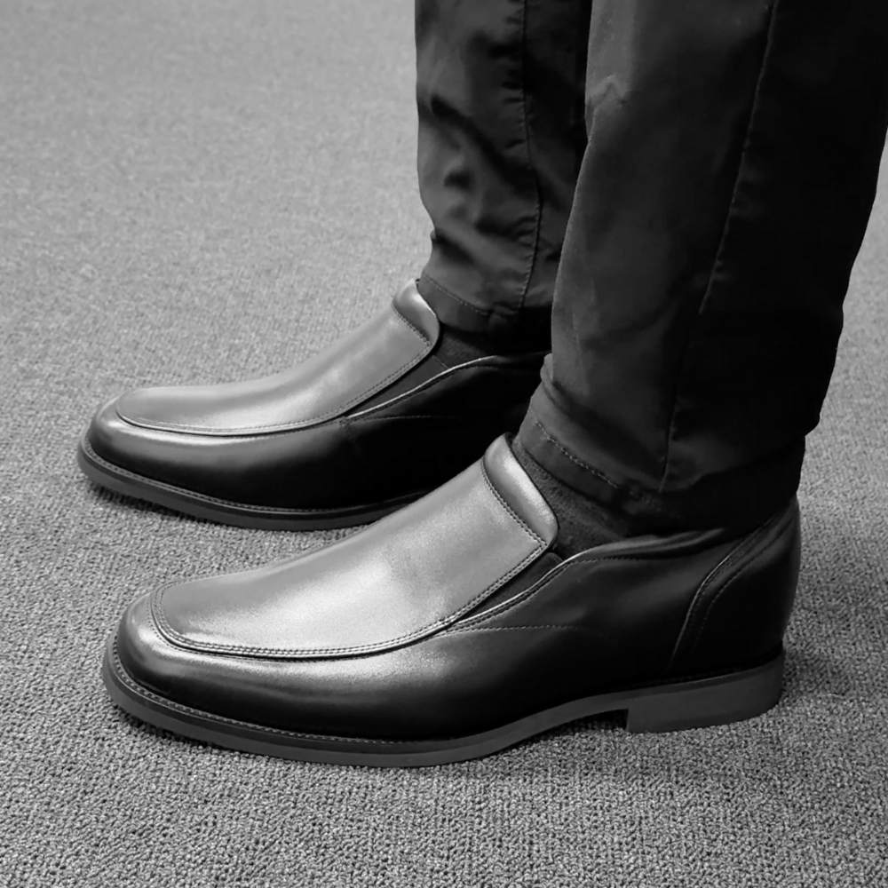 7cm Smart Hidden Heel Formal Shoes