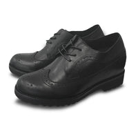 Ms. Jentah Black Elevator Shoes for women