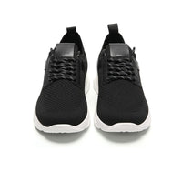 6cm Instant Height Black Casual Shoes