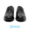 Mr. Kennedy 6cm | 2.4 inches Taller Black Lace Up Dress Shoes for Men