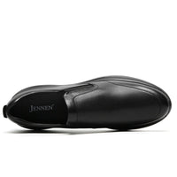 All Black Slip On Shoes