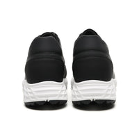 Instant 8cm tall casual sneakers in colour black
