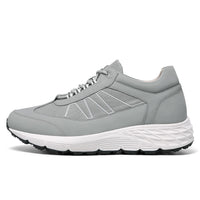 Mr. Kaizer Grey 8cm | Elevated Street Sneakers (3.2")