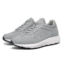 Mr. Kaizer Grey 8cm | Elevated Street Sneakers (3.2")