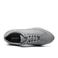 Mr. Kaizer Grey 8cm | Elevated Street Sneakers (3.2")