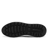 Height Increasing Black Casual Elevator Shoes