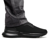 black elevator sneakers 7cm Height Boost