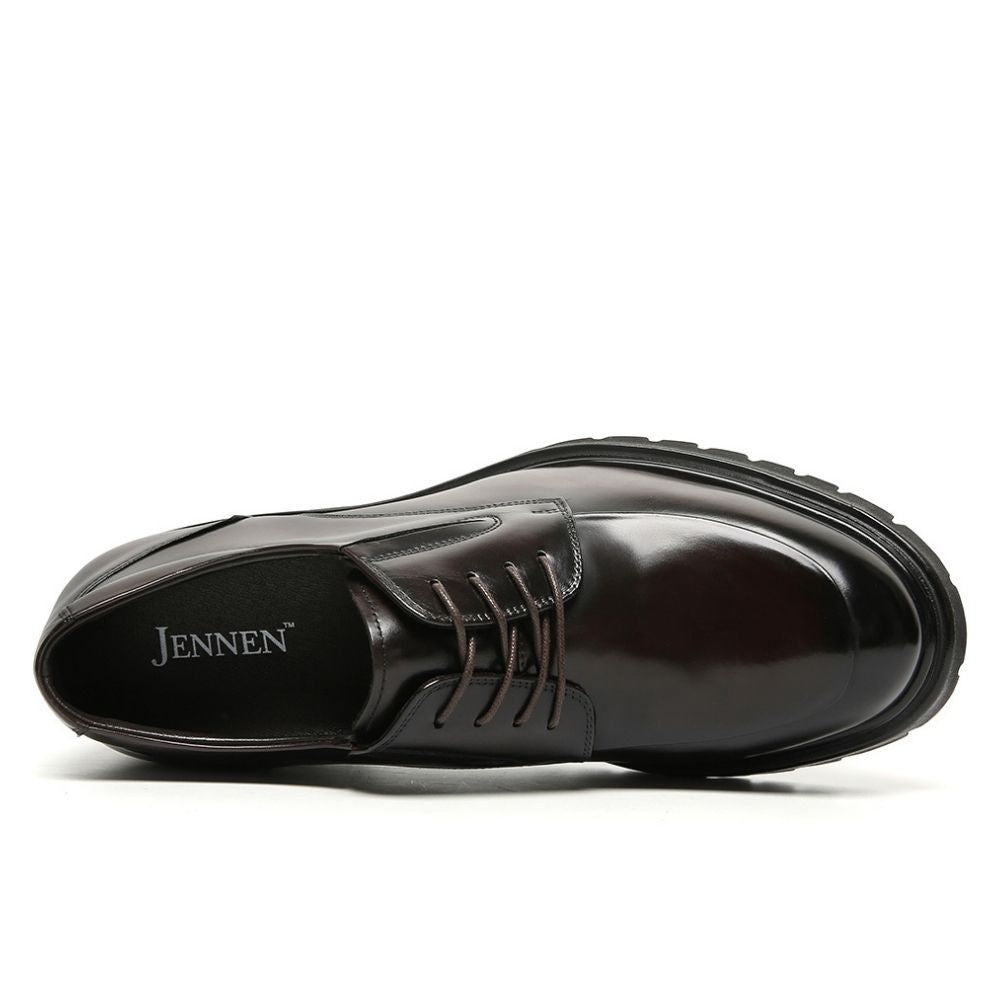 Mr. Charlie Brown 8cm | Elegant Leather Dress Shoes (3.2")