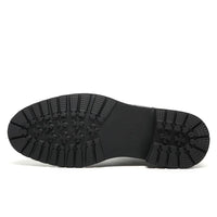 Mr. Jackopanetz Black 8cm | Height-Boosting Chelsea Boots (3.2")