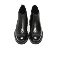 Mr. Jackopanetz Black 8cm | Height-Boosting Chelsea Boots (3.2")