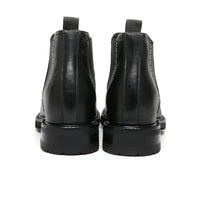 Mr. Jackopanetz Black 8cm | Height-Boosting Chelsea Boots (3.2")
