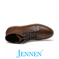 Mr. Martin 7cm | 2.8 inches Taller Height Increasing Brown Boots